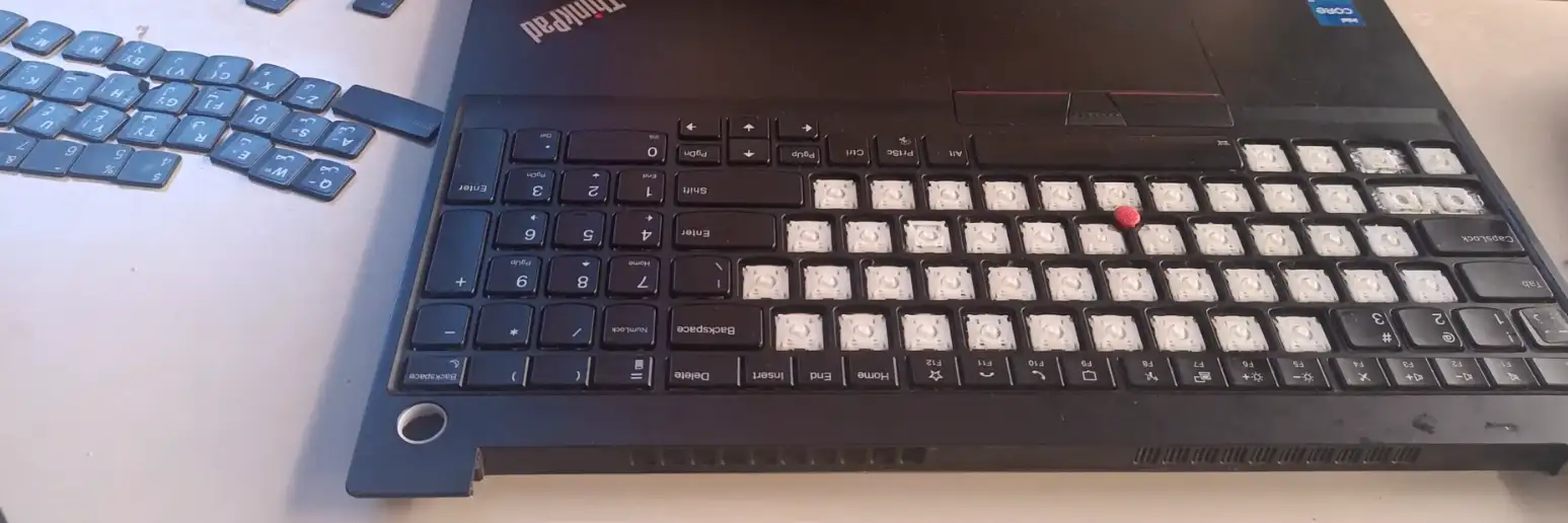 Coffee-Damaged Laptop Restoration