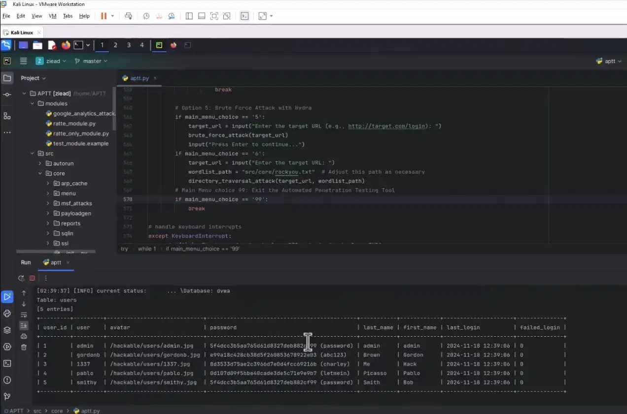 Automated Penetration Testing Tool (APTT) Image 4