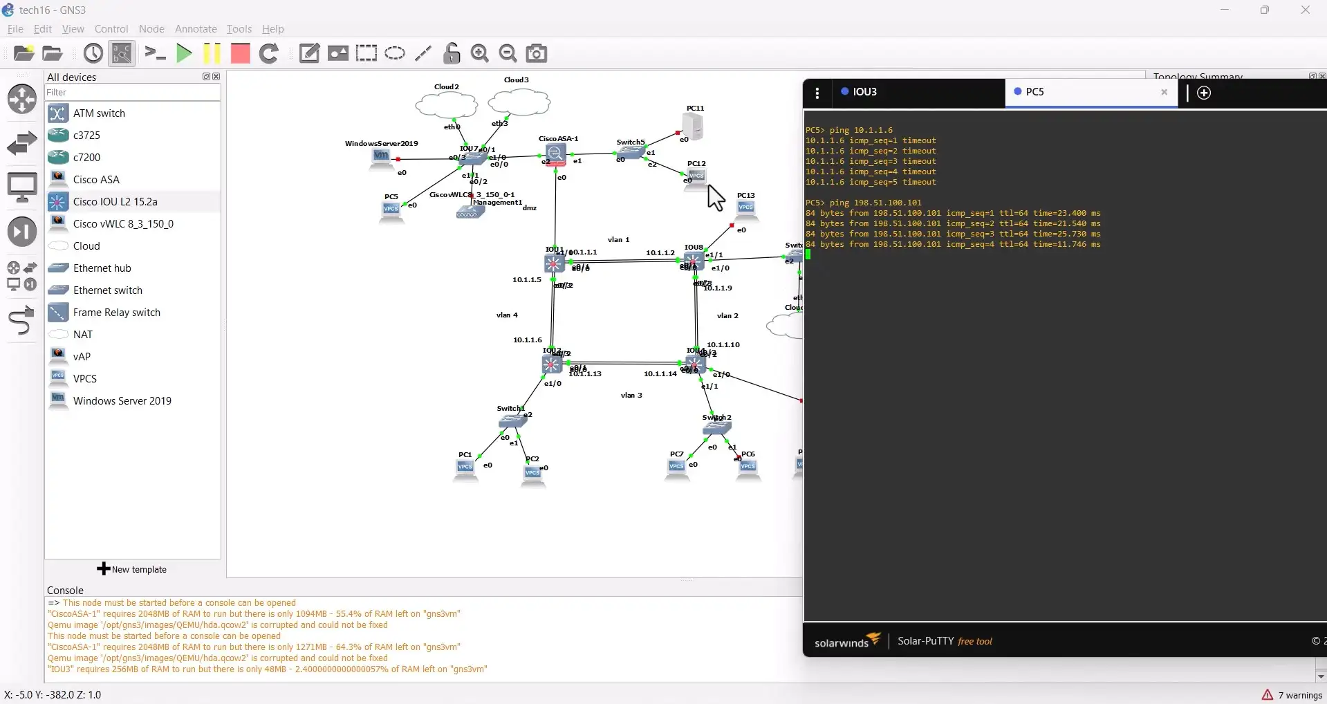 Network Infrastructure For Huge Company has 4 Branches Image 3