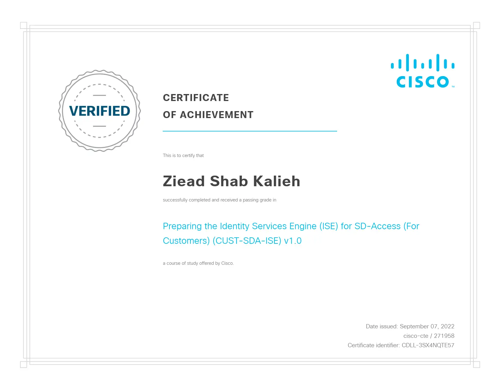 Preparing the Identity Services Engine (ISE) for SD-Access Certificate