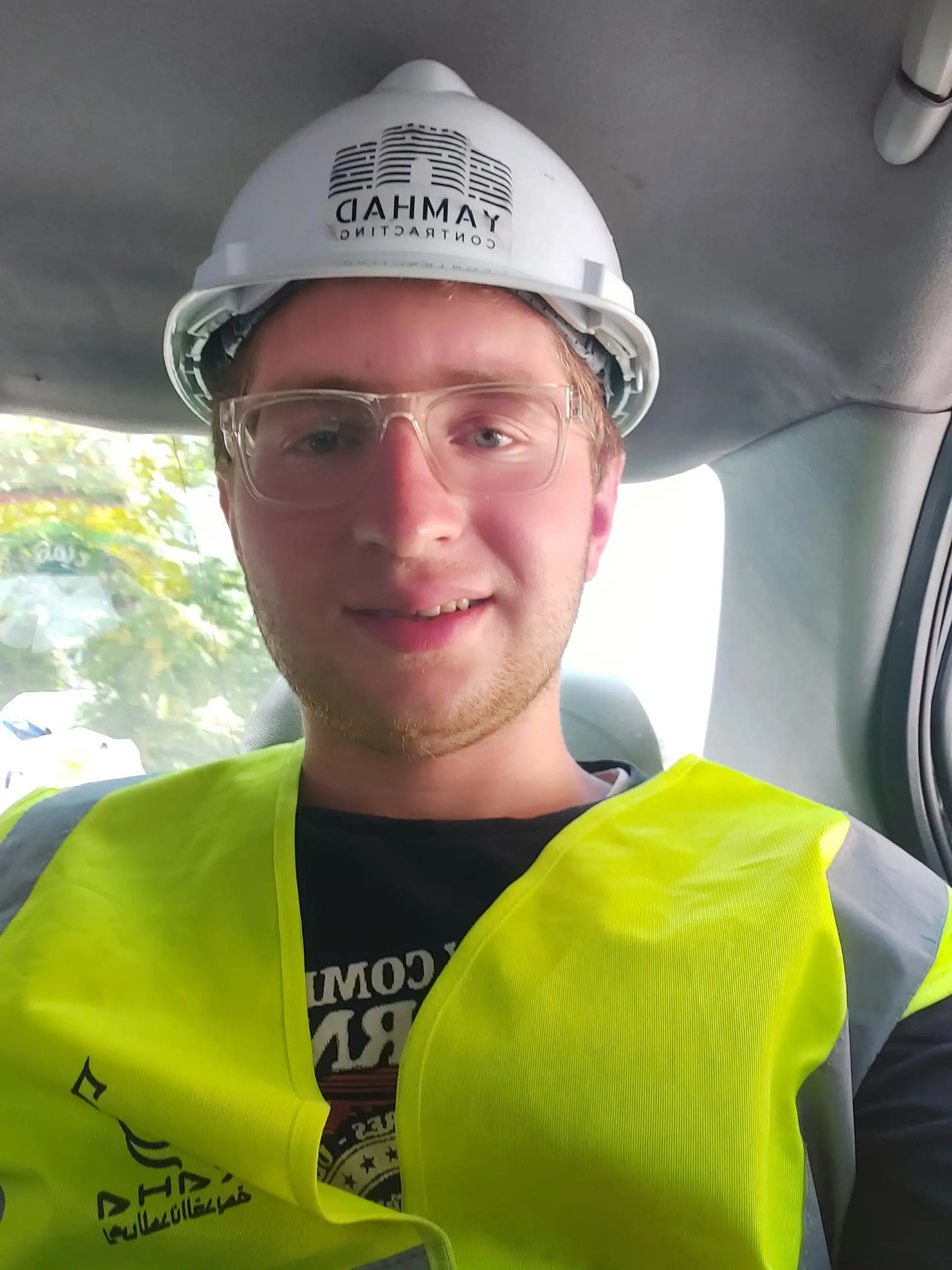 En Route to the Project Site with the ICT Team