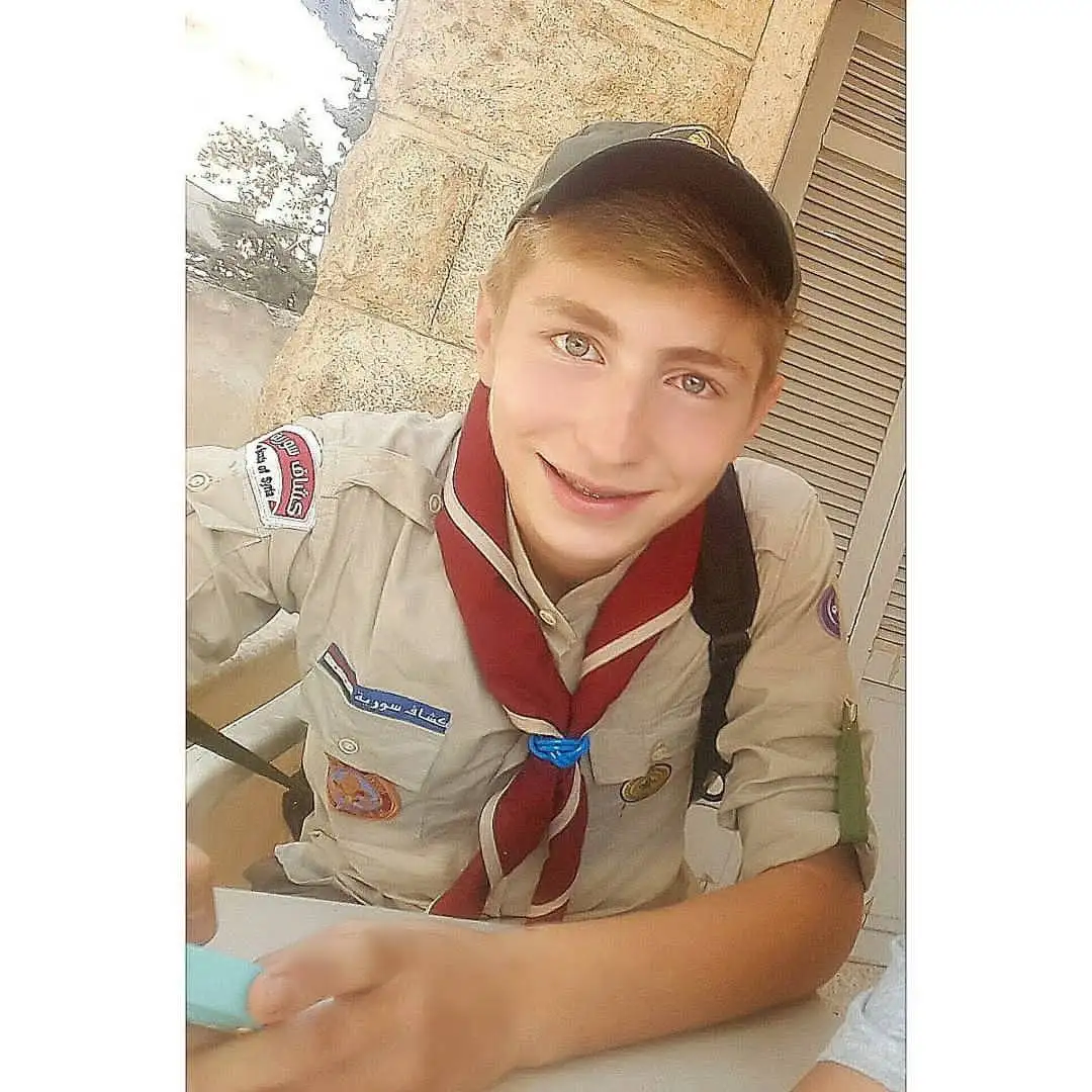 Scoutmaster leading the team